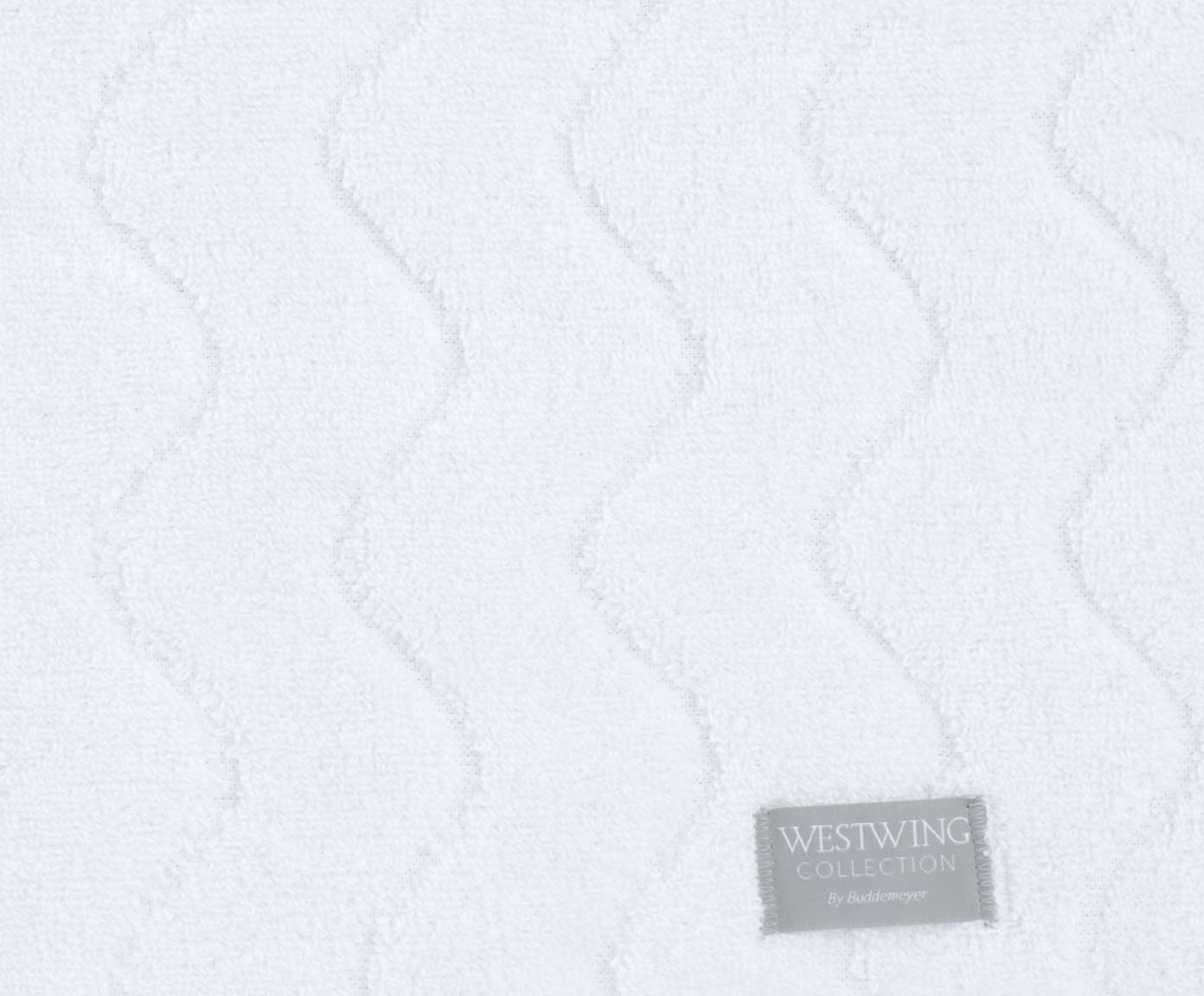 Toalha de Rosto Ondas Air Branco - image 1