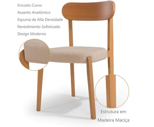 Cadeira Alice Laminada image number 4