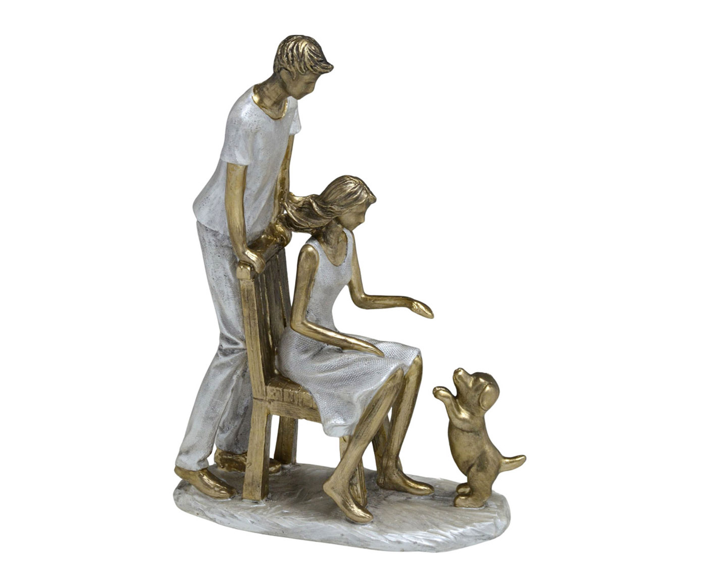 Escultura Familia com Pet Yahto image number 0