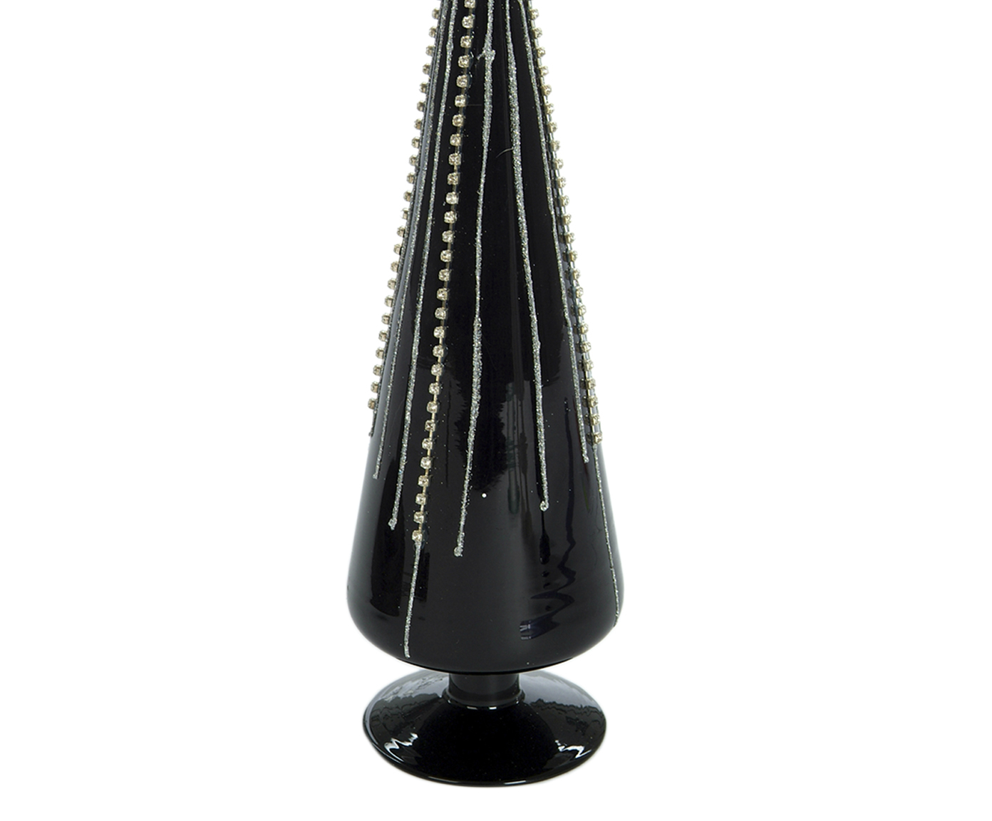 Enfeite Natalino &Aacute;rvore Diamond Preto image number 2