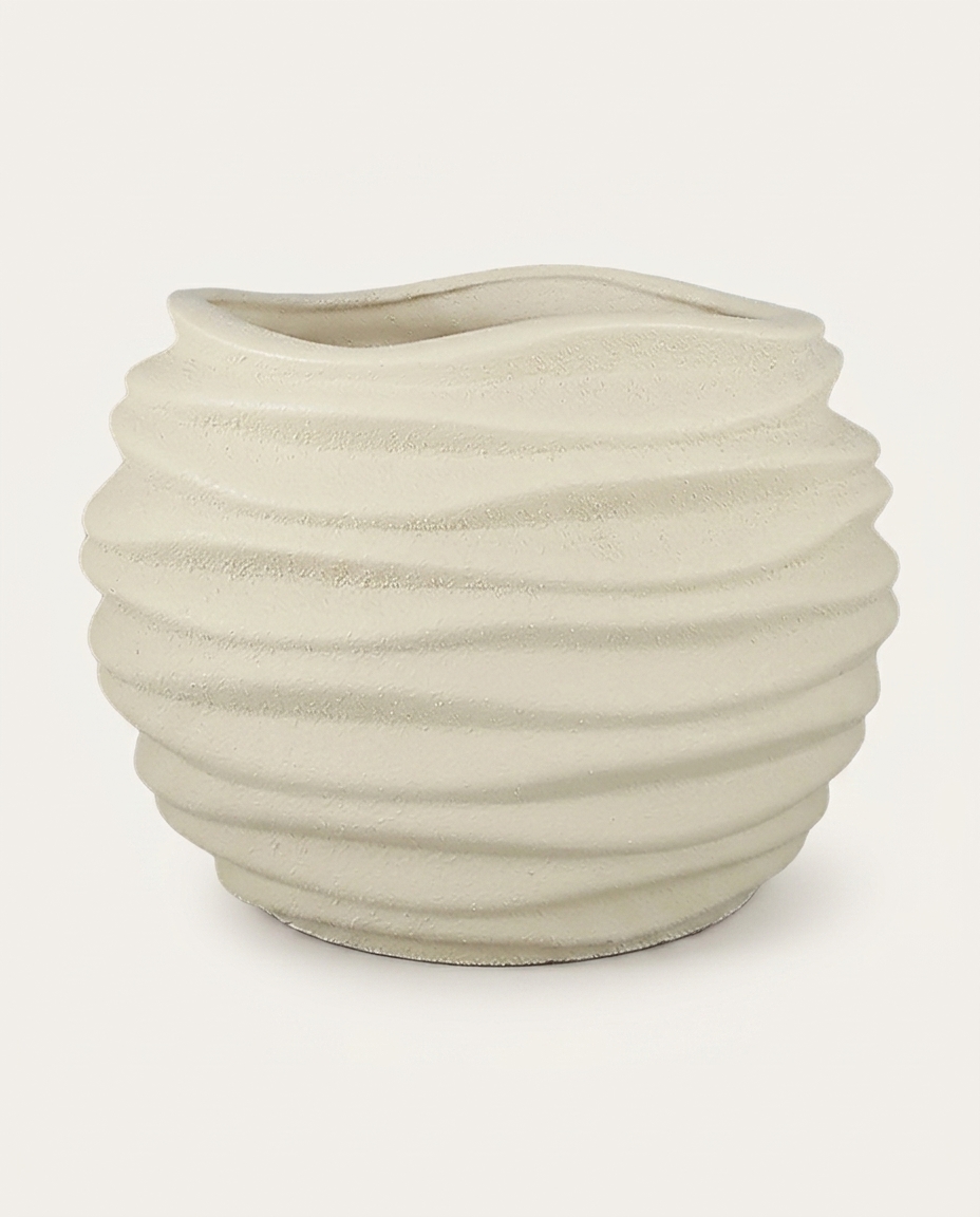 Cachepo Zen II Off-White - image 0