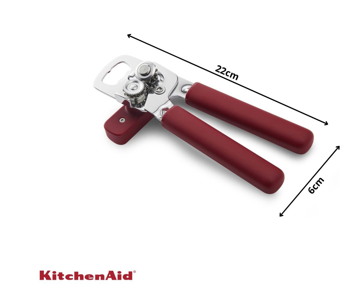 Abridor de Latas Dois em Um Kitchenaid Vermelho image number 1