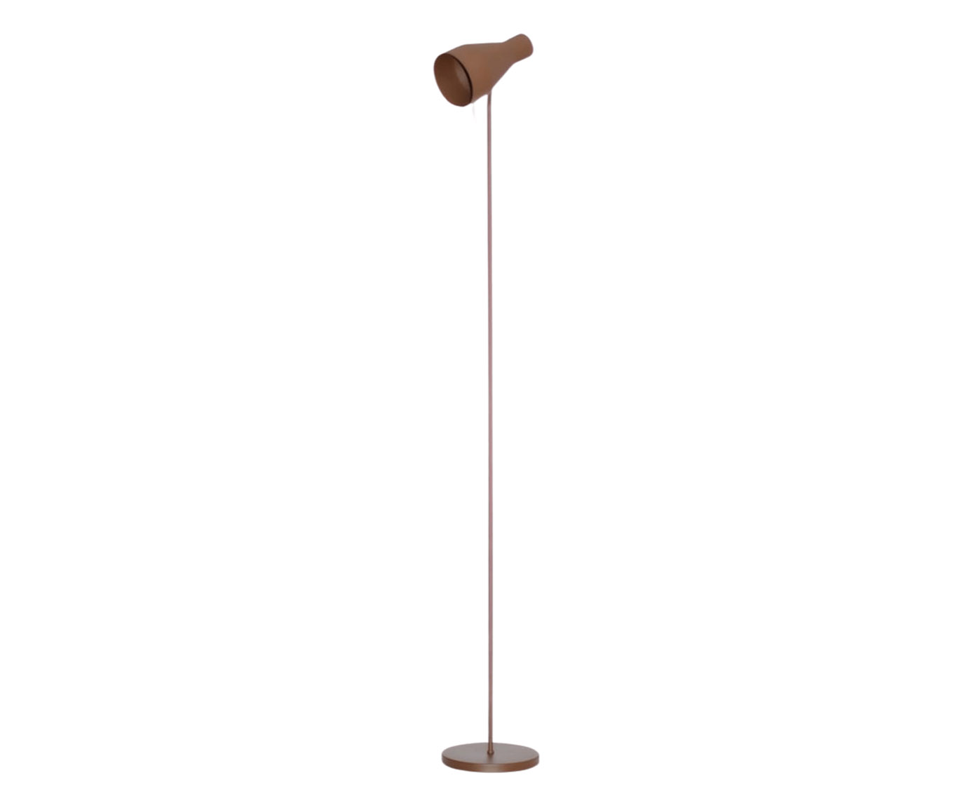 Lumin&aacute;ria de Piso Simpson Marrom Corten Bivolt image number 1