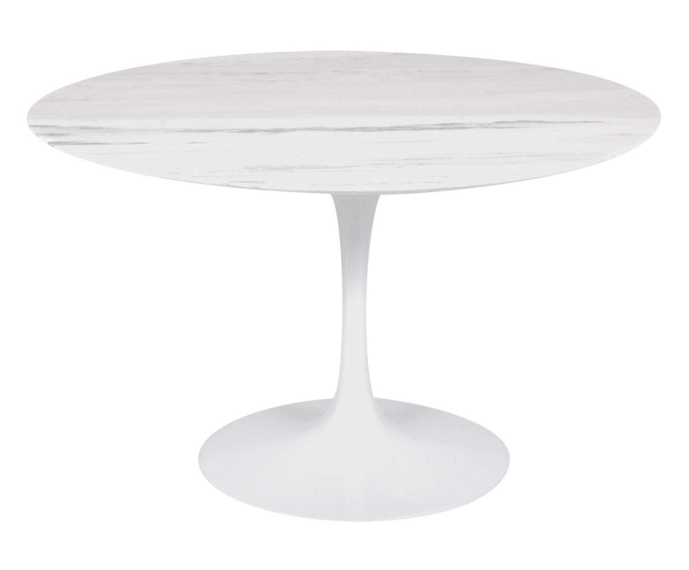 Mesa Saarinen Redonda Espirito Santo Base Branca image number 1