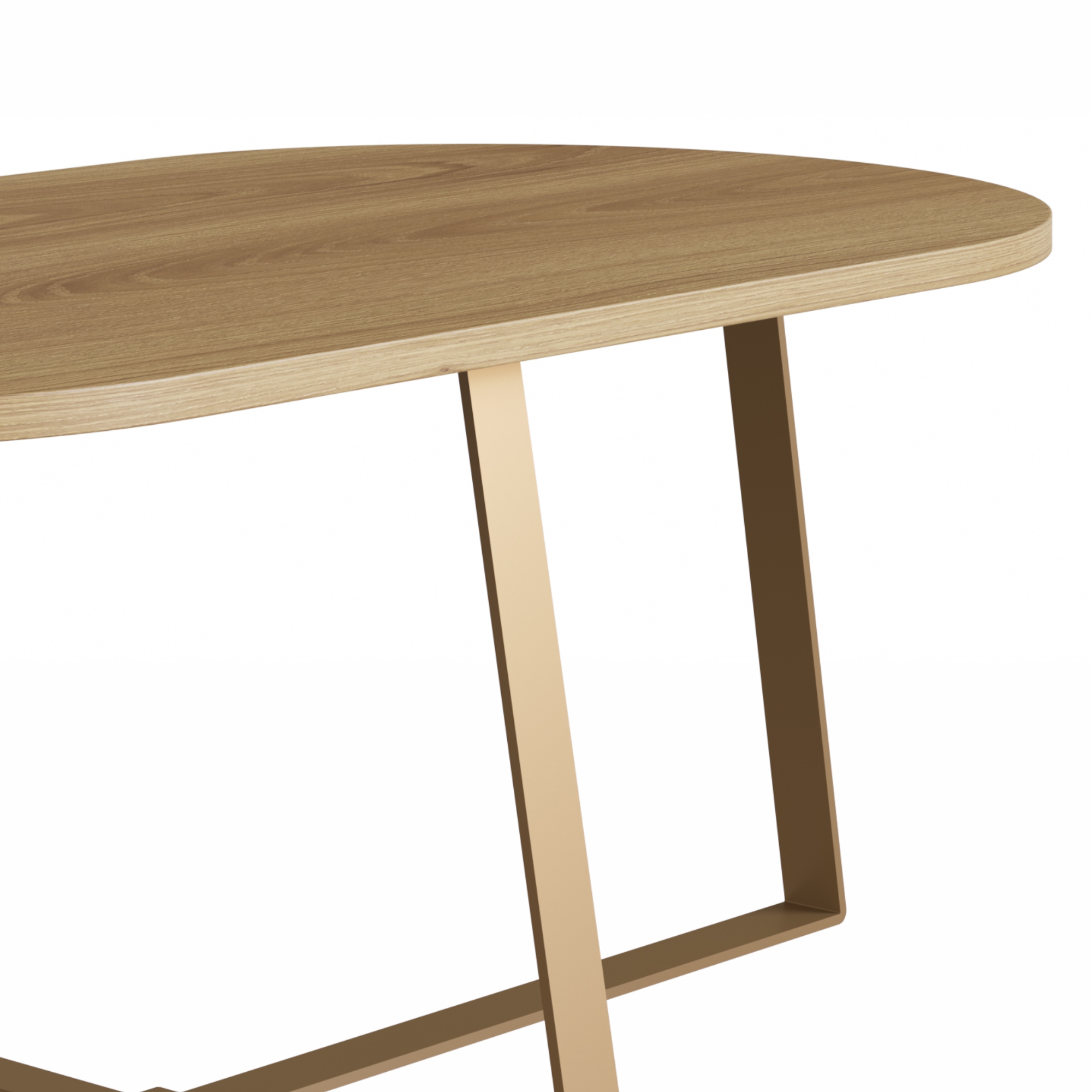 Mesa de Centro Ollier Dourada I - image 1