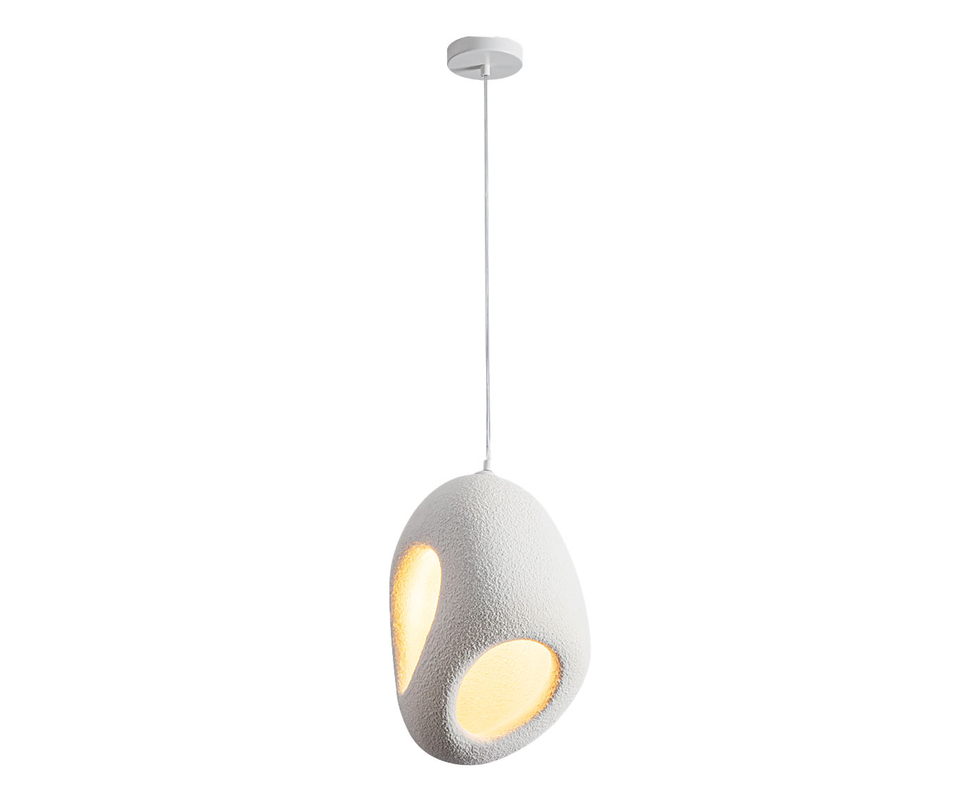 Pendente Gypsum Branco I Bivolt image number 0