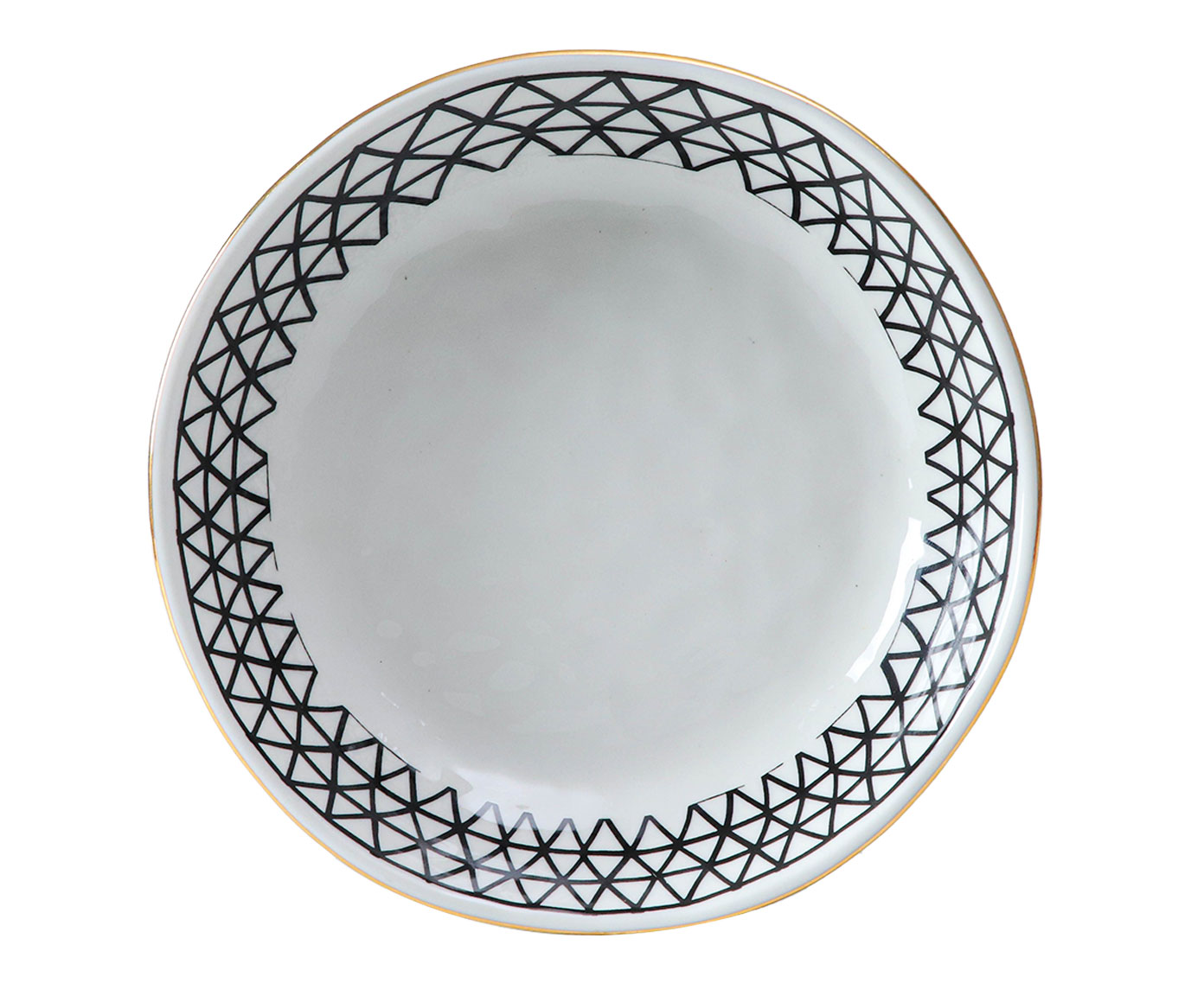 Bowl em Porcelana Virg&iacute;nia Branco - image 1