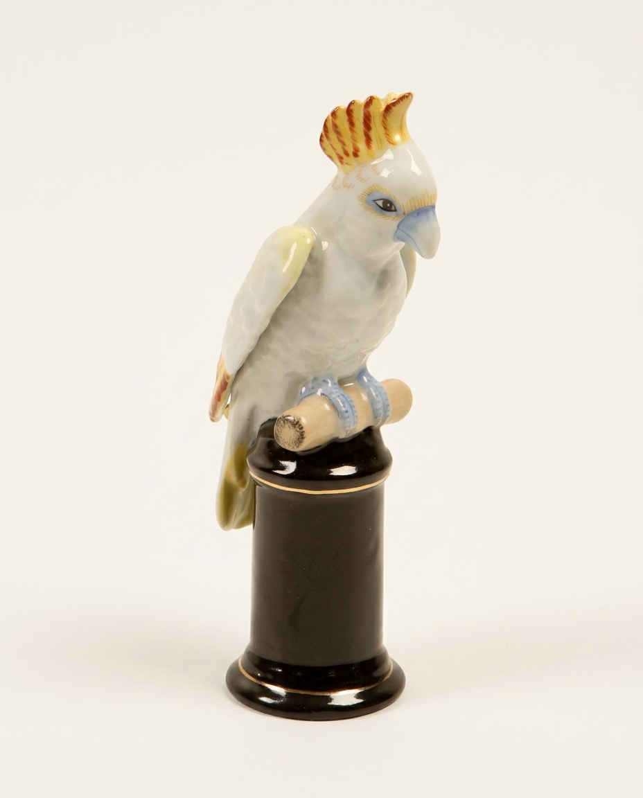 Adorno em Porcelana Cacatua Kakadu - image 0