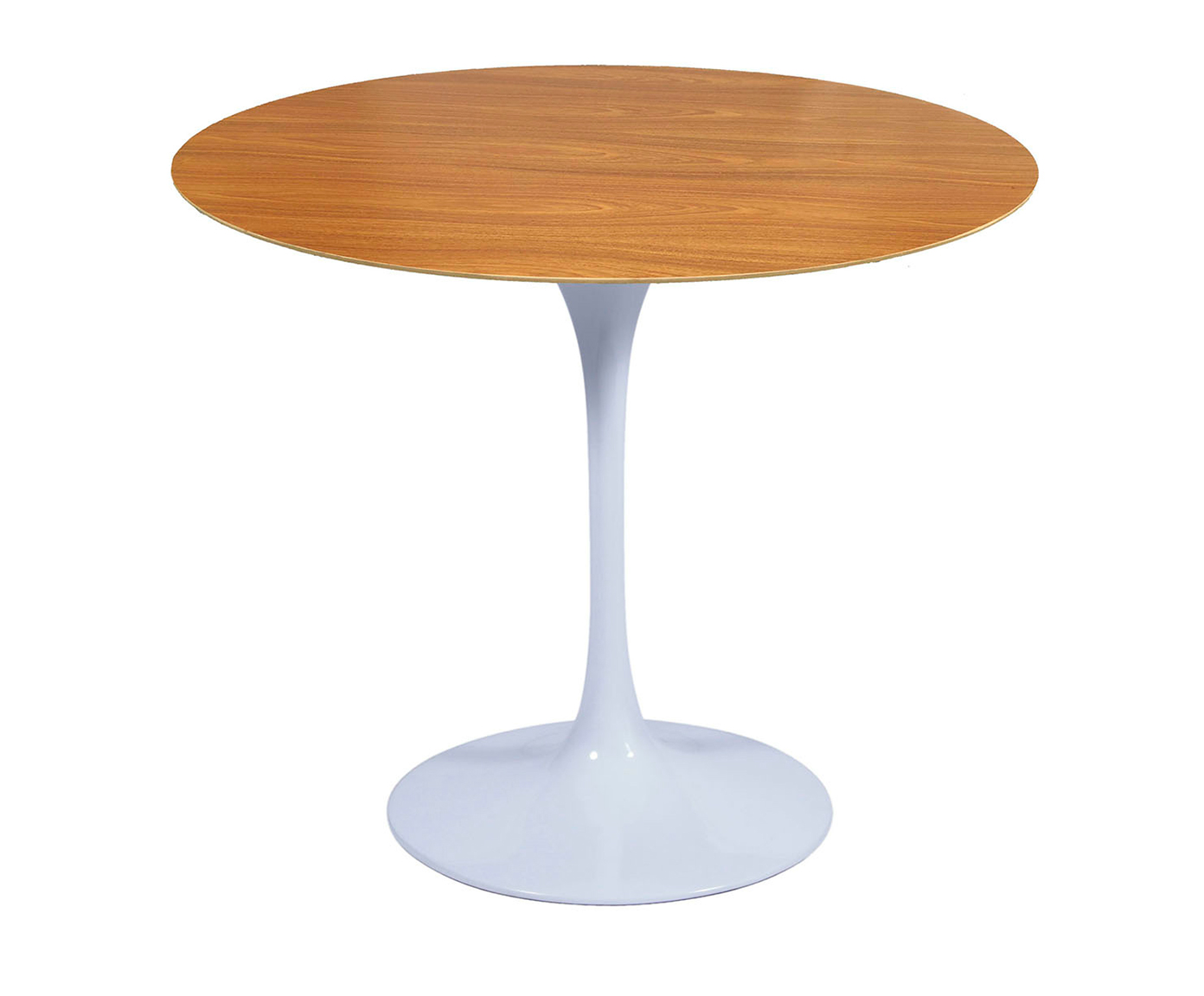 Mesa Saarinen Redonda Freij&oacute; Base Branca - image 0