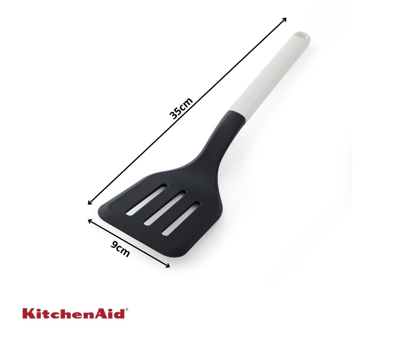 Esp&aacute;tula Perfurada em Nylon Kitchenaid Branca - image 1
