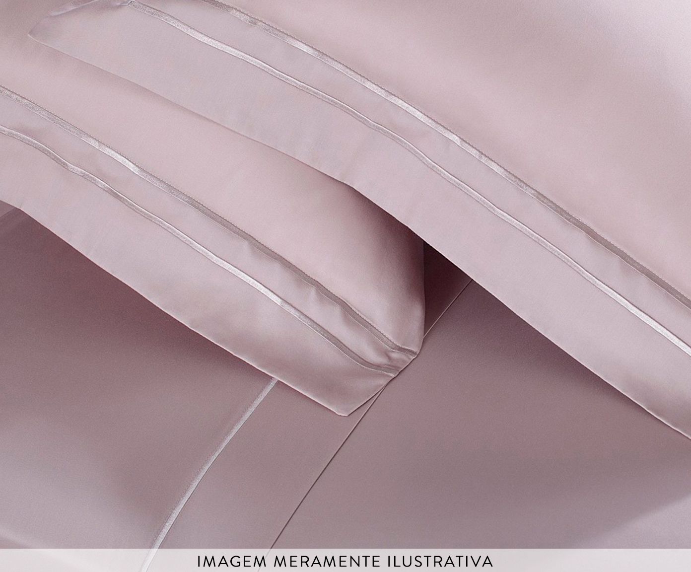 Jogo de Len&ccedil;ol Sublime Rosa Rosa - image 1