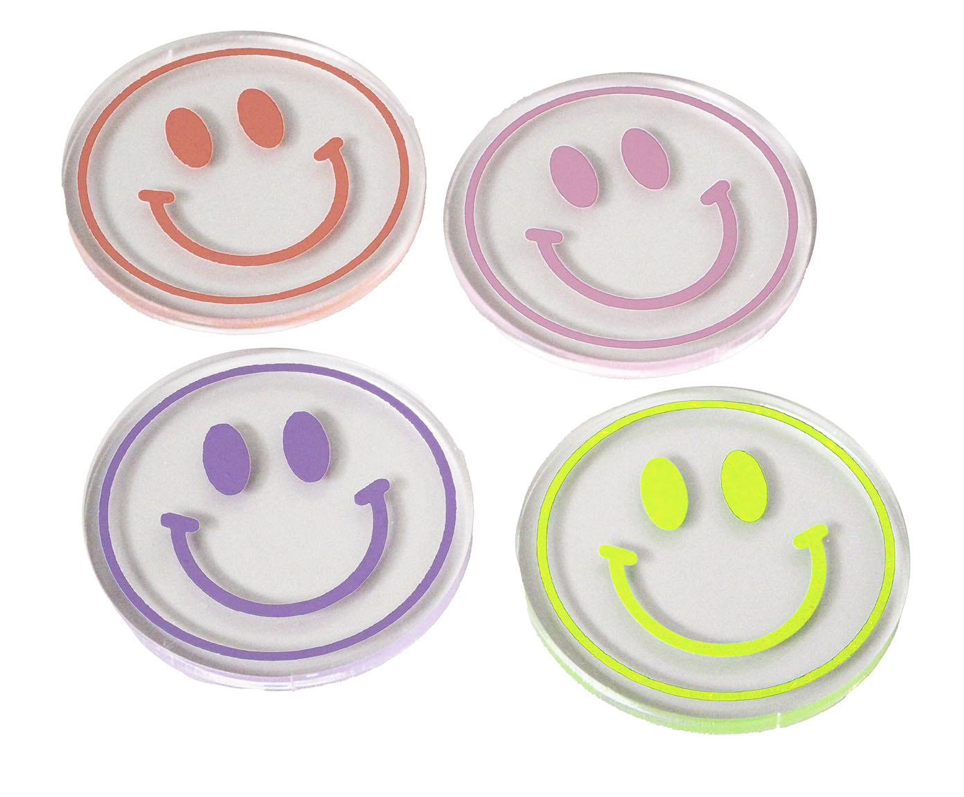 Jogo de Porta-Copos Smiley image number 0
