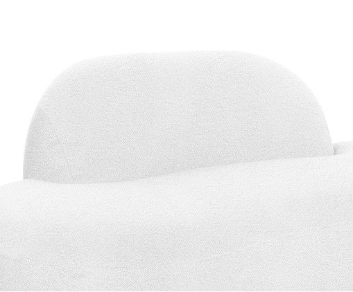 Sof&aacute; Petra em Boucle Branco  I image number 4