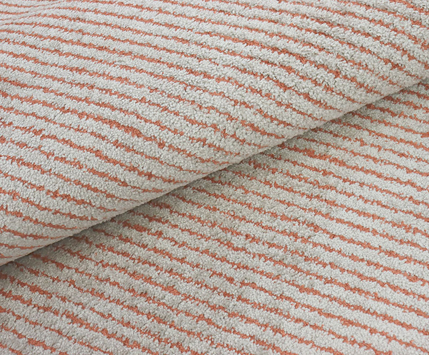 Tapete Tufting Mariana Organic Feijao   - Coral image number 1