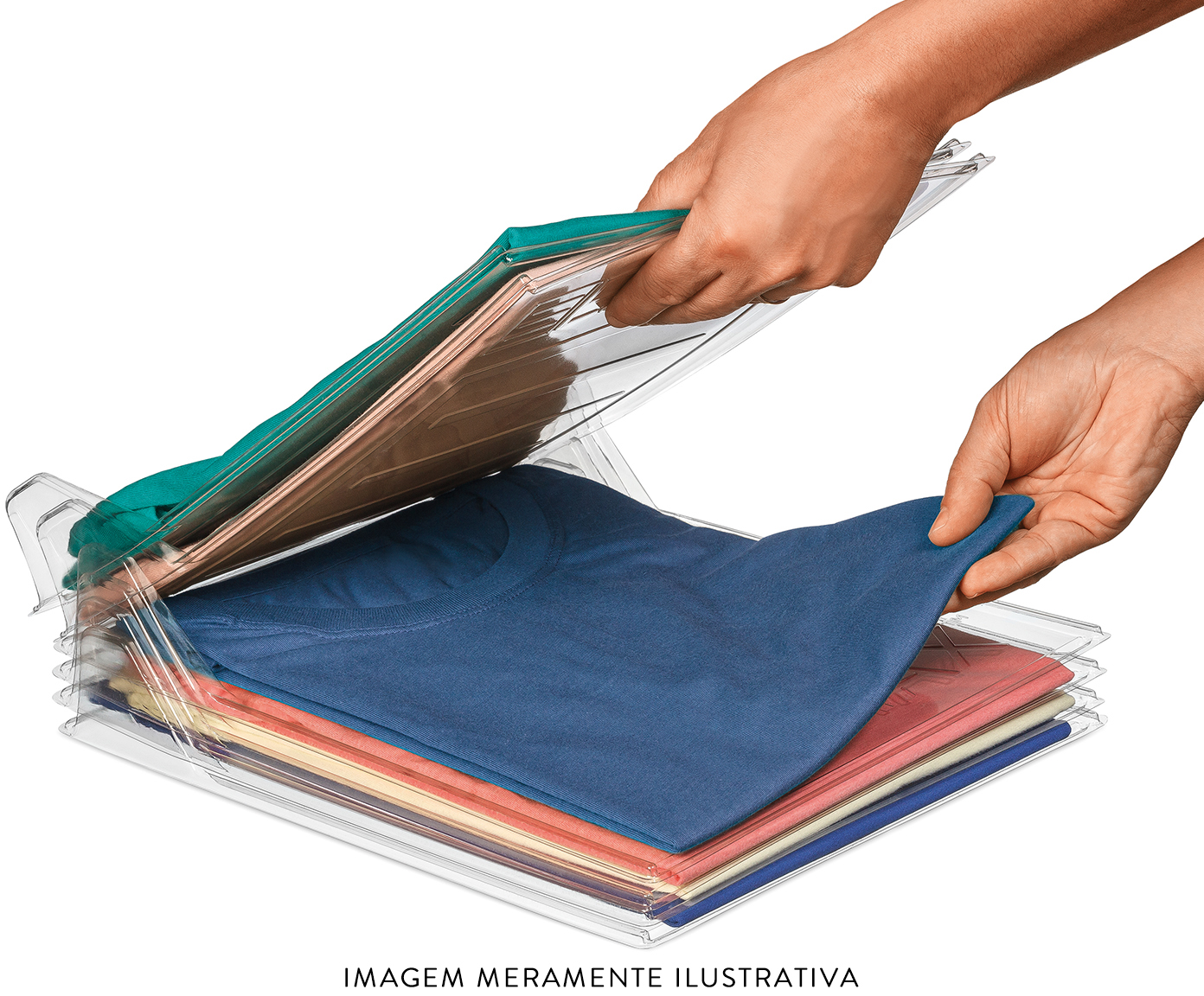 Organizador para Camisetas Transparente image number 2