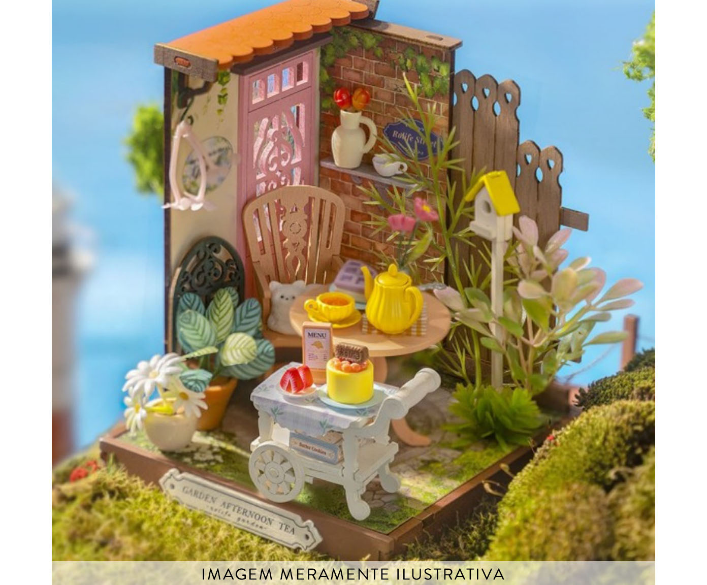 Quebra-Cabe&ccedil;a 3D Tea Garden image number 1