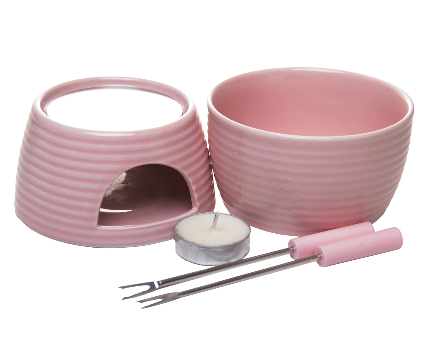 Aparelho de Fondue Lines Rosa image number 1
