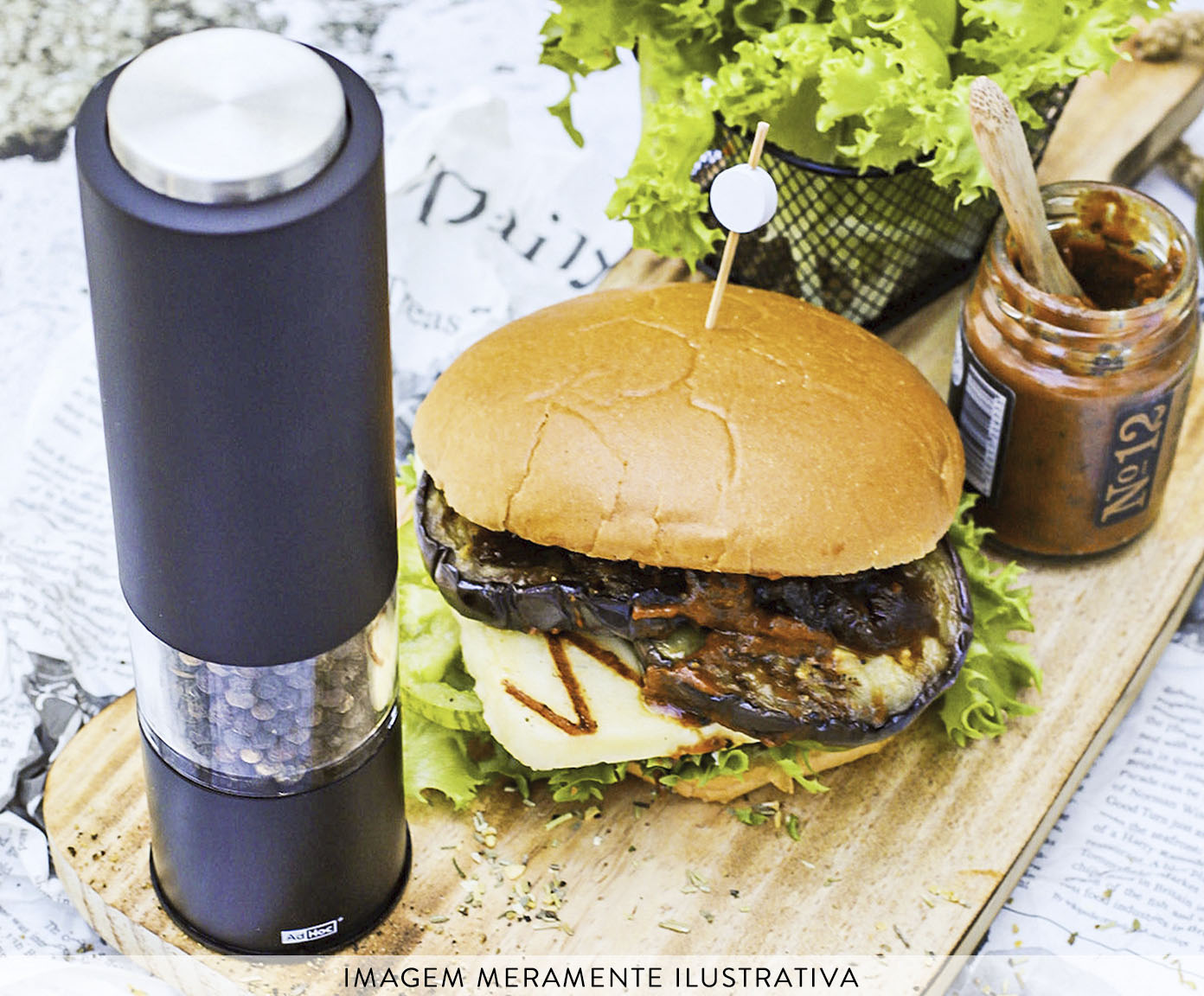Moedor Pimenta e Sal Tropica Preto image number 2