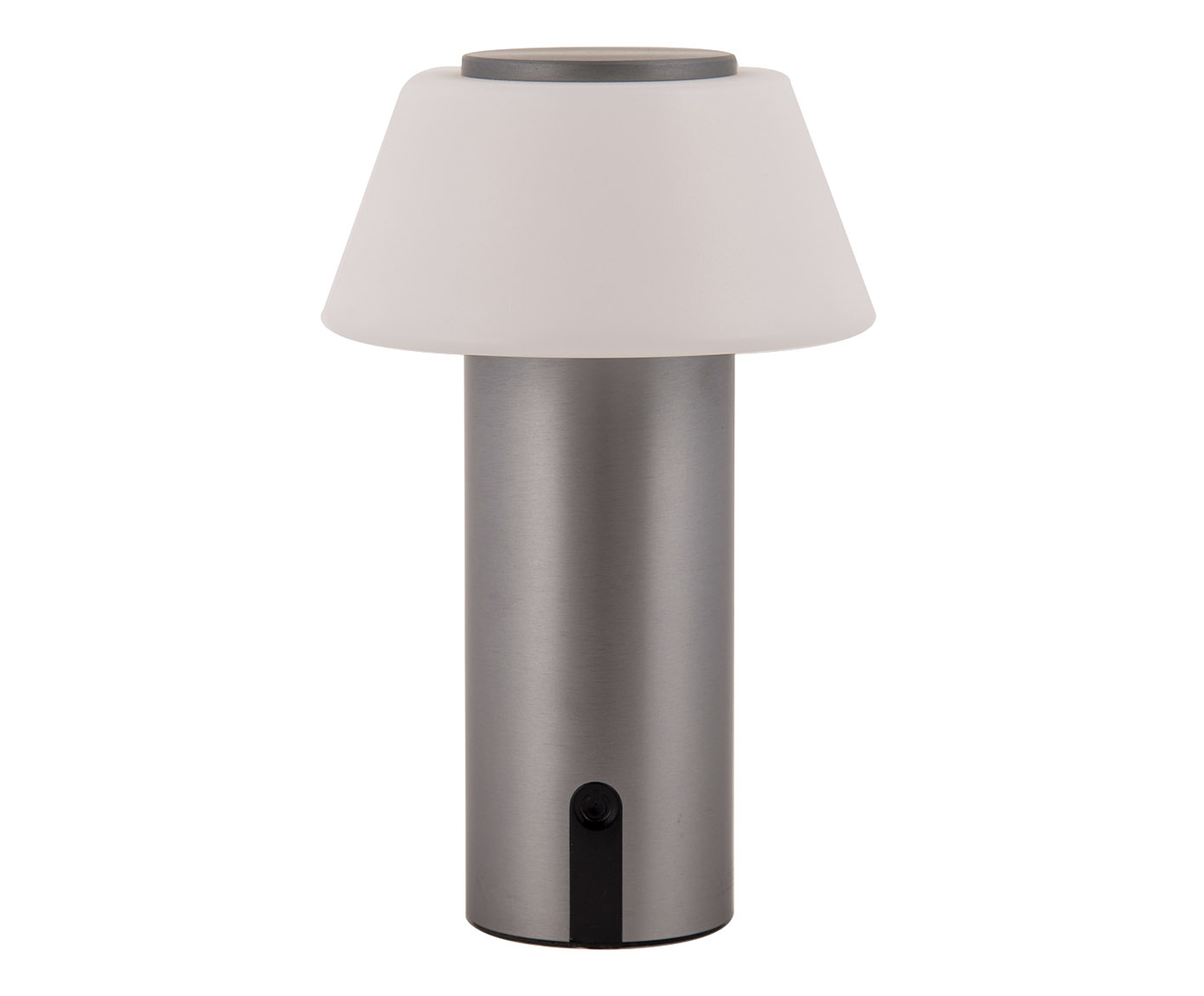 Lumin&aacute;ria de Mesa Recarreg&aacute;vel Bivolt Lizz Prata - image 0