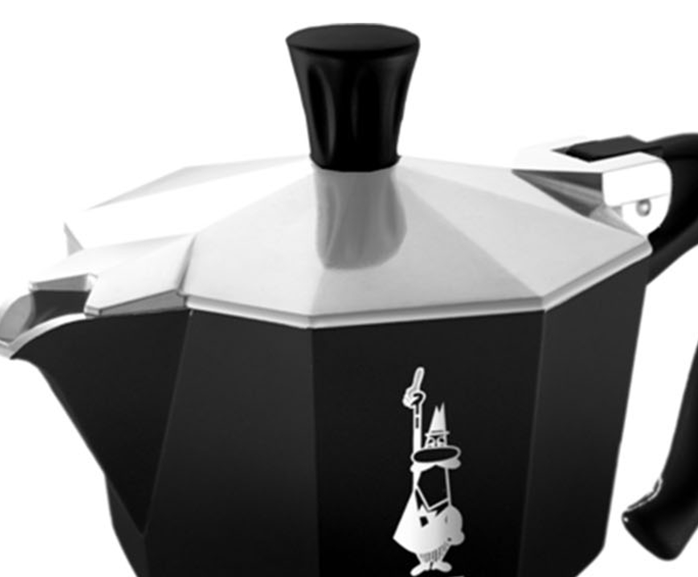 Cafeteira Italiana Nuova Moka Preta - image 1
