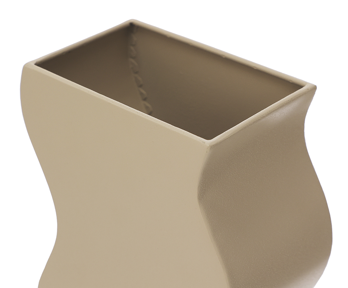 Vaso Senoidal Dourado Grande image number 2