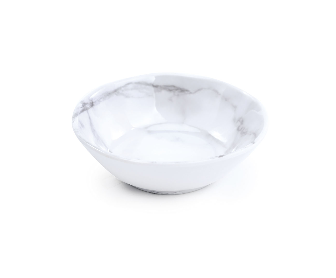 Bowl M&aacute;rmore Melamina Branco e Cinza I image number 1