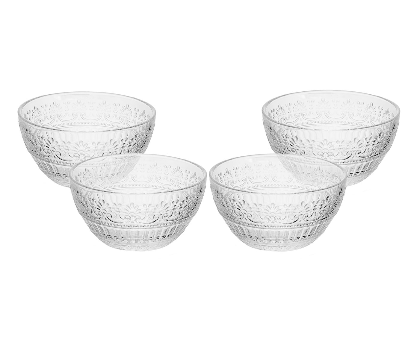 Jogo de Bowls De Cristal Mauve image number 3