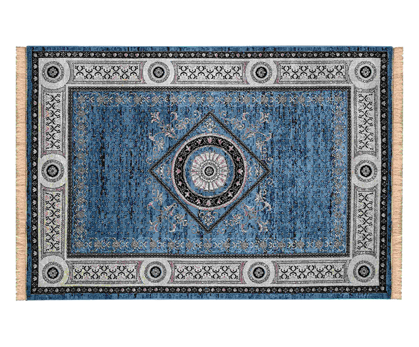 Tapete Bruxelas Jay - Azul - image 0