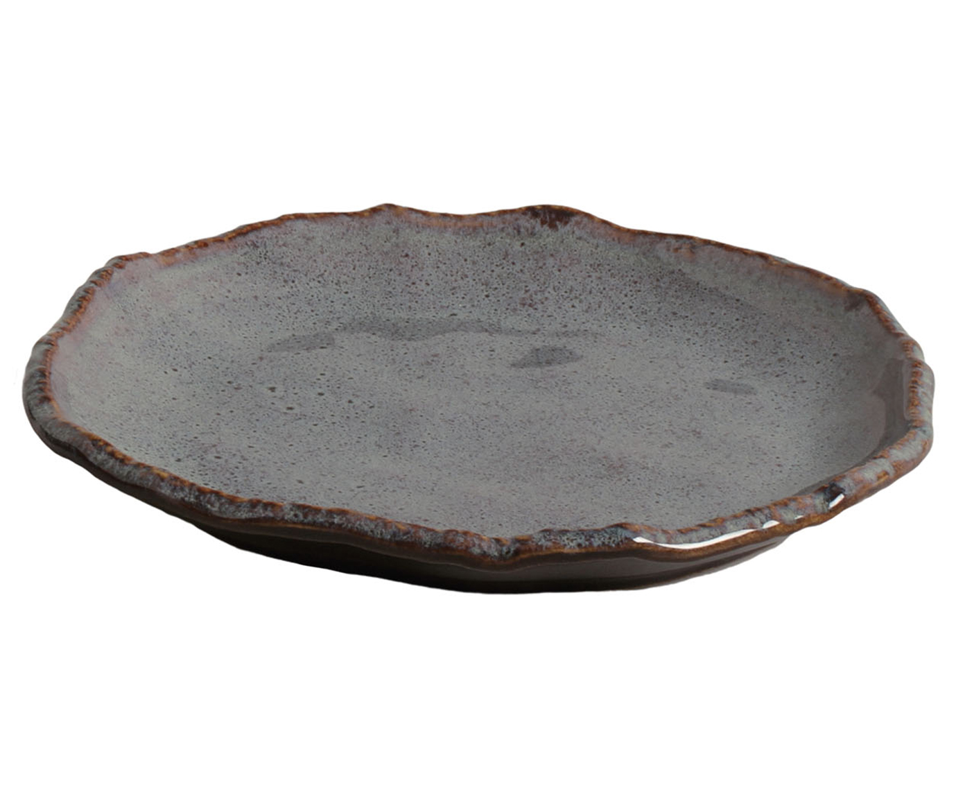 Jogo de Pratos para Sobremesa Org&acirc;nico Eco Stone Basalto Azul - image 1