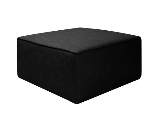 Sof&aacute; m&oacute;dulo Puff Mensa em Couro image number 2