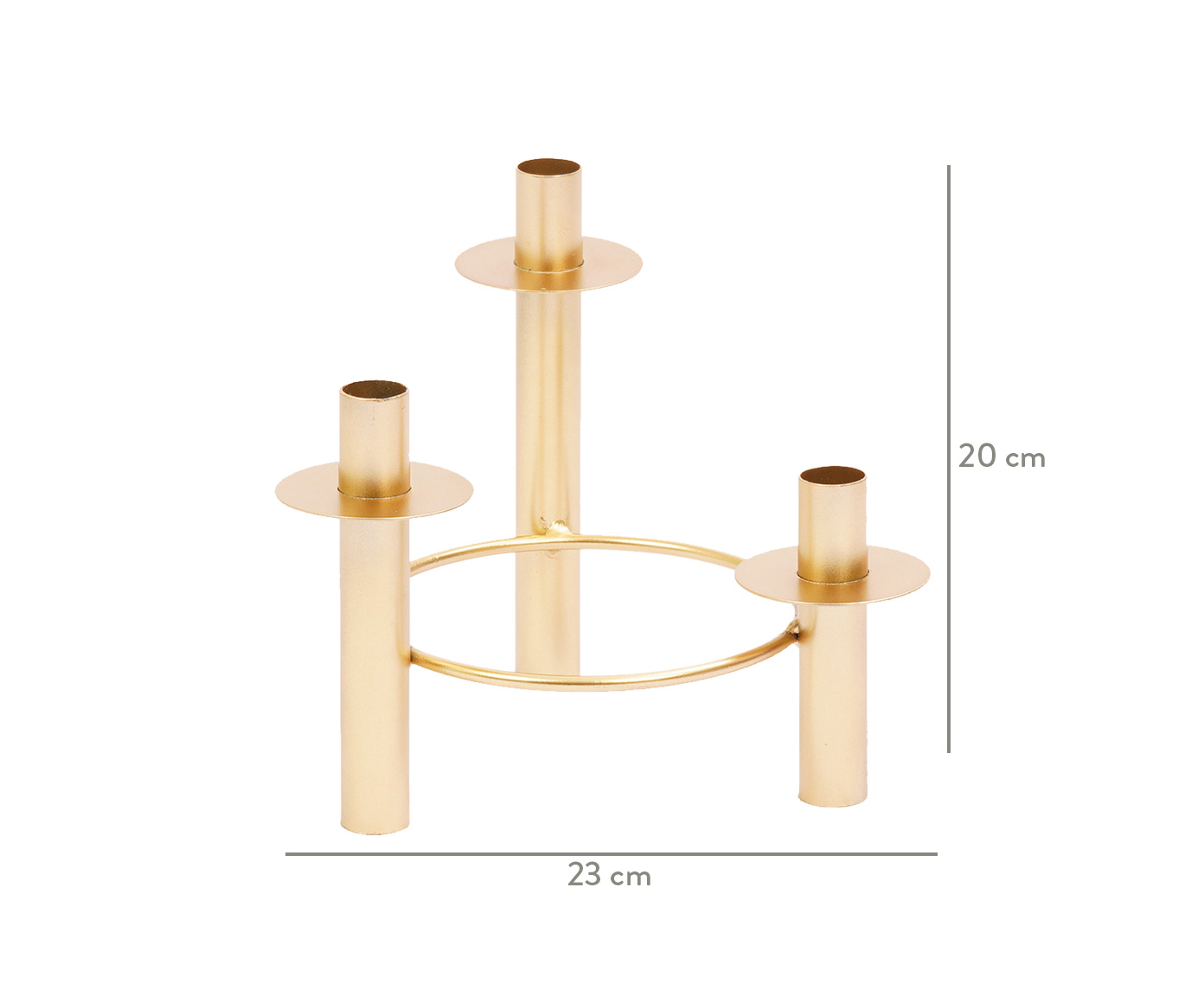 Candelabro Chris - Dourado image number 2