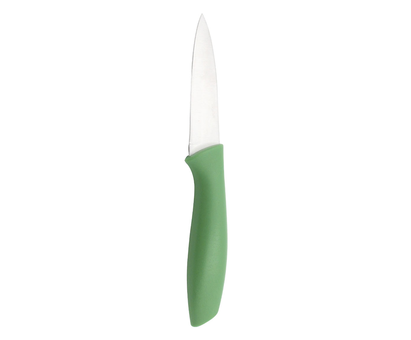 Faca em A&ccedil;o Inox com Cabo Emborrachado &Iacute;sis Verde - image 0