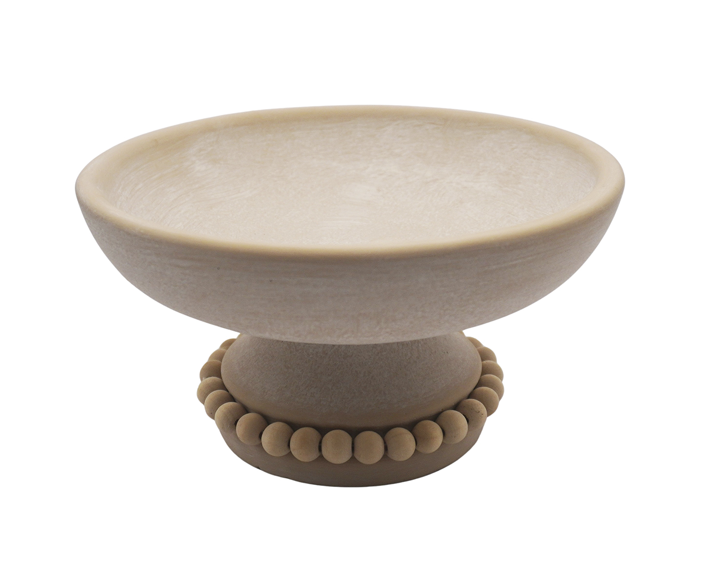 Centro de Mesa com Pe Sand Branco M&eacute;dio - image 0