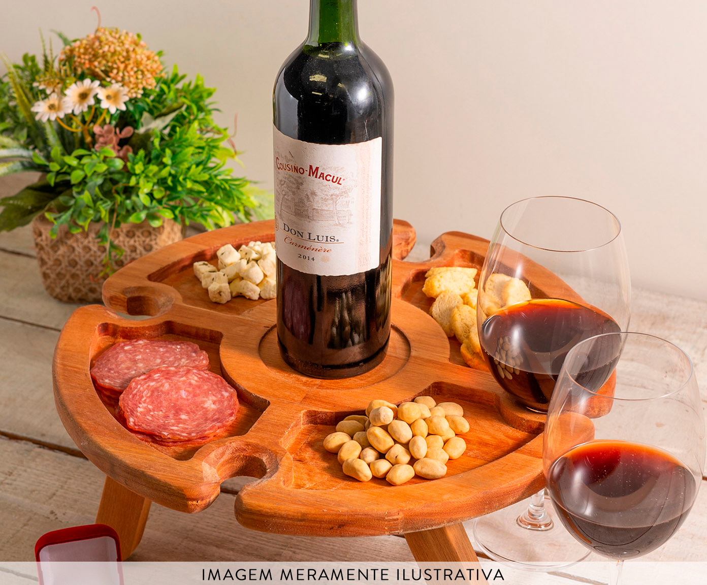 Jogo de Ta&ccedil;as para Vinho Ver&ocirc;nica image number 5
