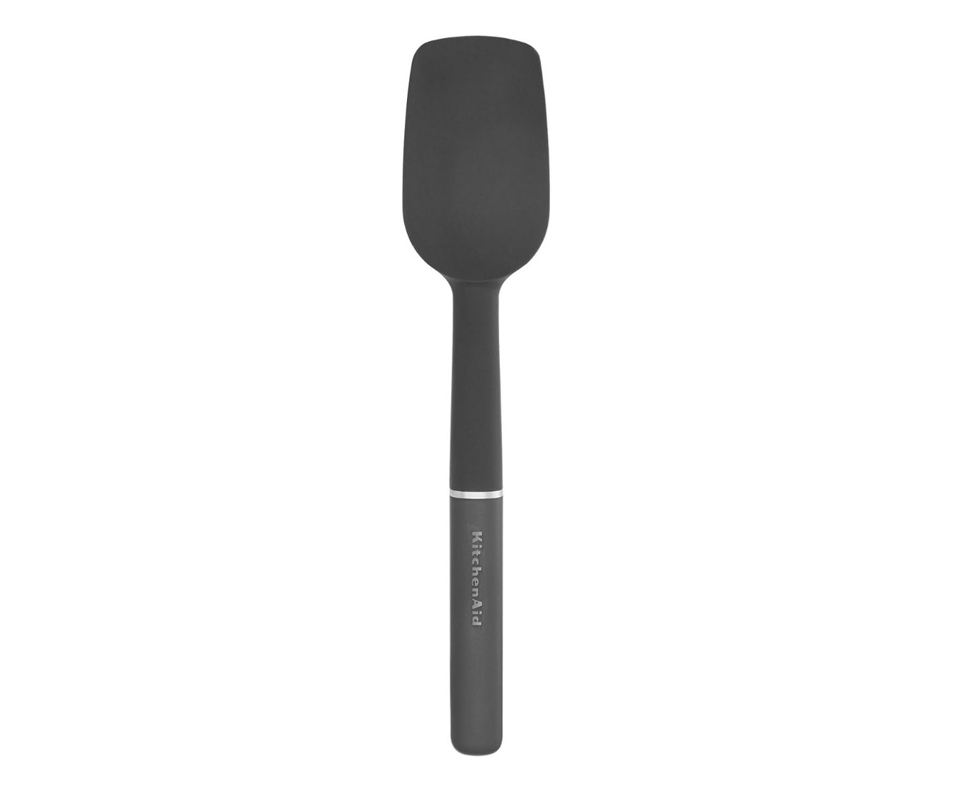 Esp&aacute;tula Cl&aacute;ssica em Silicone Kitchenaid Preta image number 0