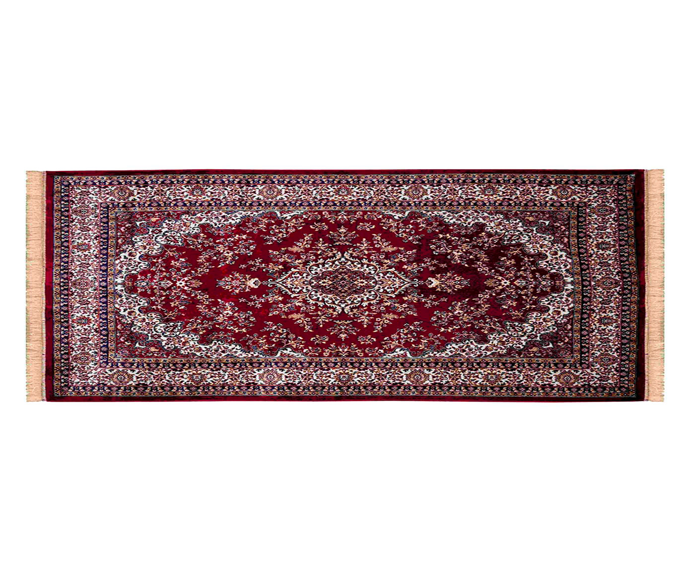 Passadeira Belga Bruxelas Gali Vermelho - 66X210cm - image 0