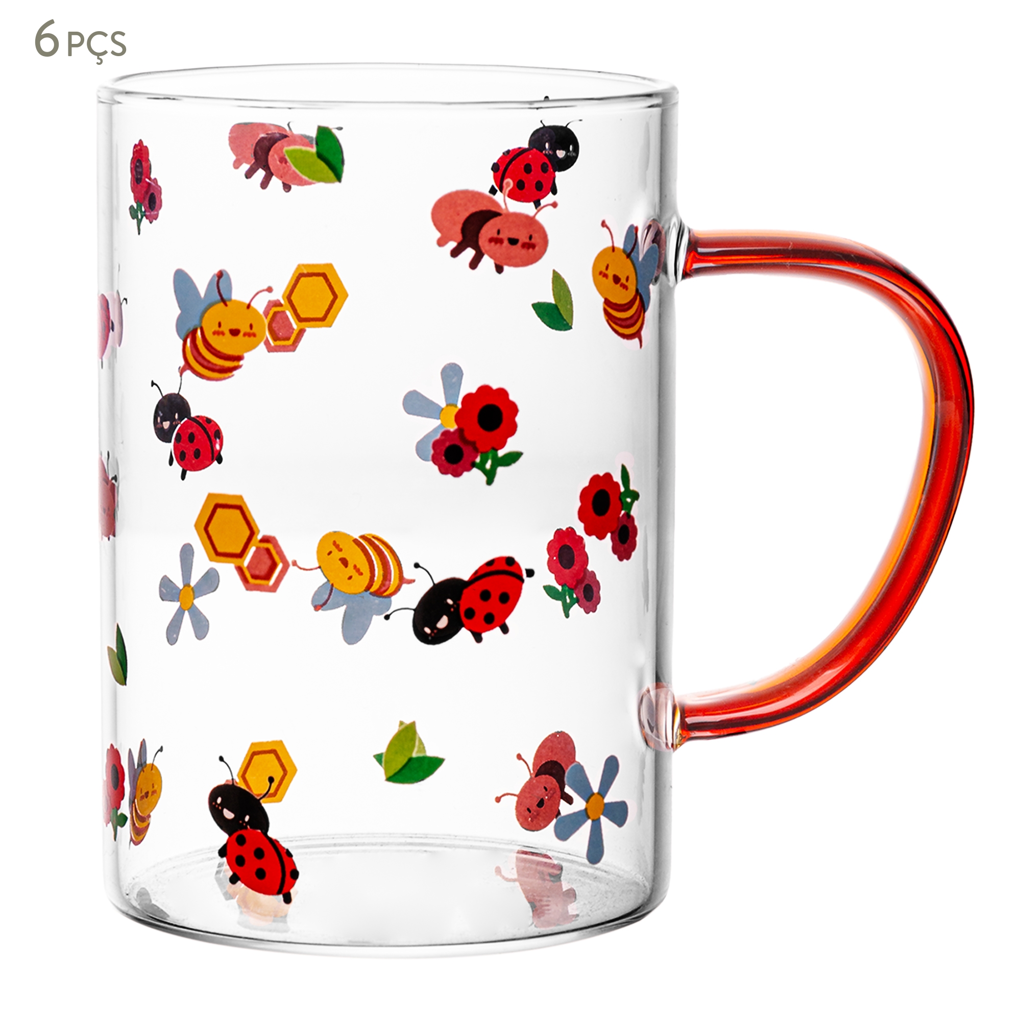Jogo de Canecas Garden Party image number 0