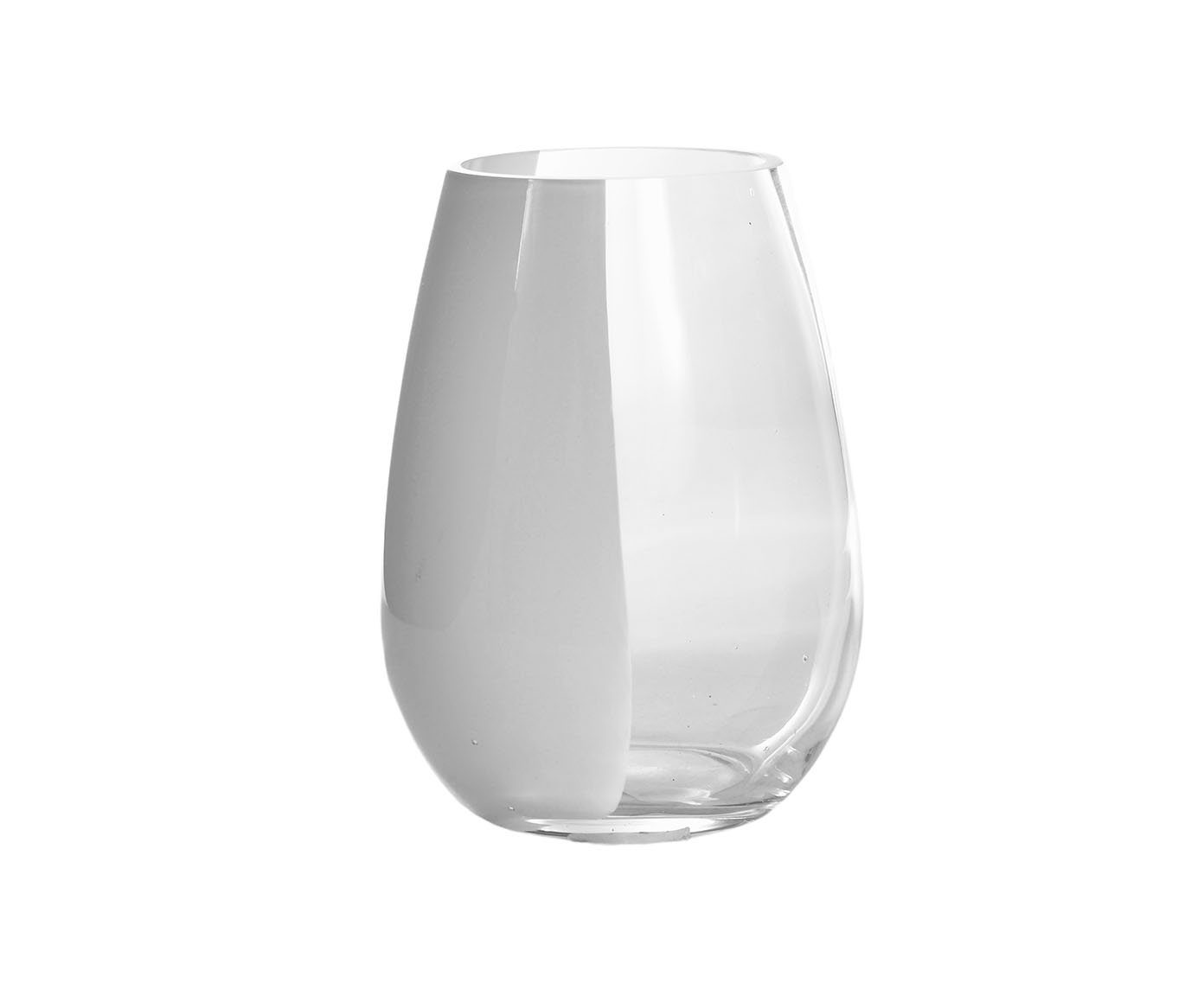 Vaso Neige Branco e Clear image number 0