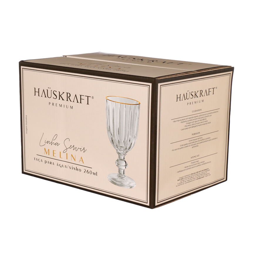 Jogo de Ta&ccedil;as para Vinho Meli image number 3