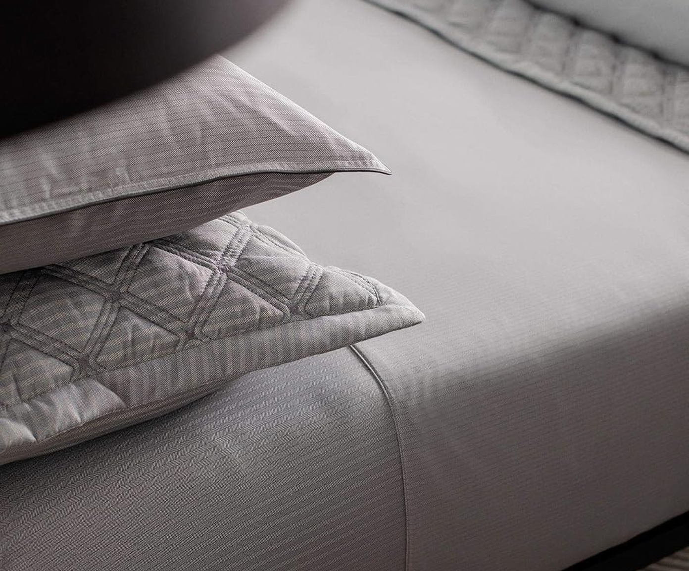 Jogo de Cama The Trim Cinza 300 fios image number 4