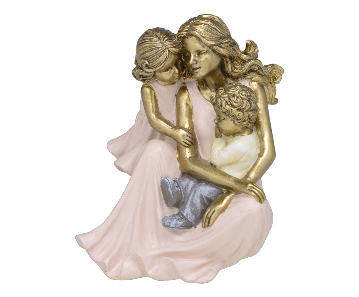 Fam&iacute;lia Decorativa V&iacute;nculo Dourado e Rosa image number 0