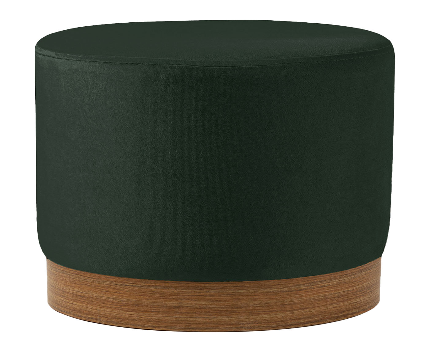 Puff em Veludo Harlow Pequeno Verde - image 0