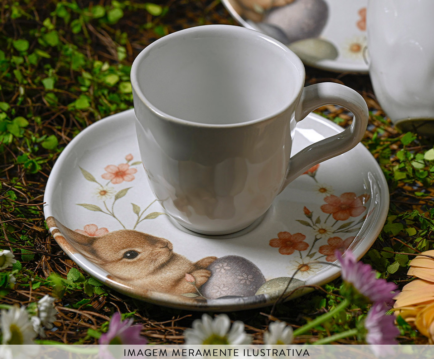 Jogo de X&iacute;caras para Caf&eacute; Bio Doce Ninho image number 3