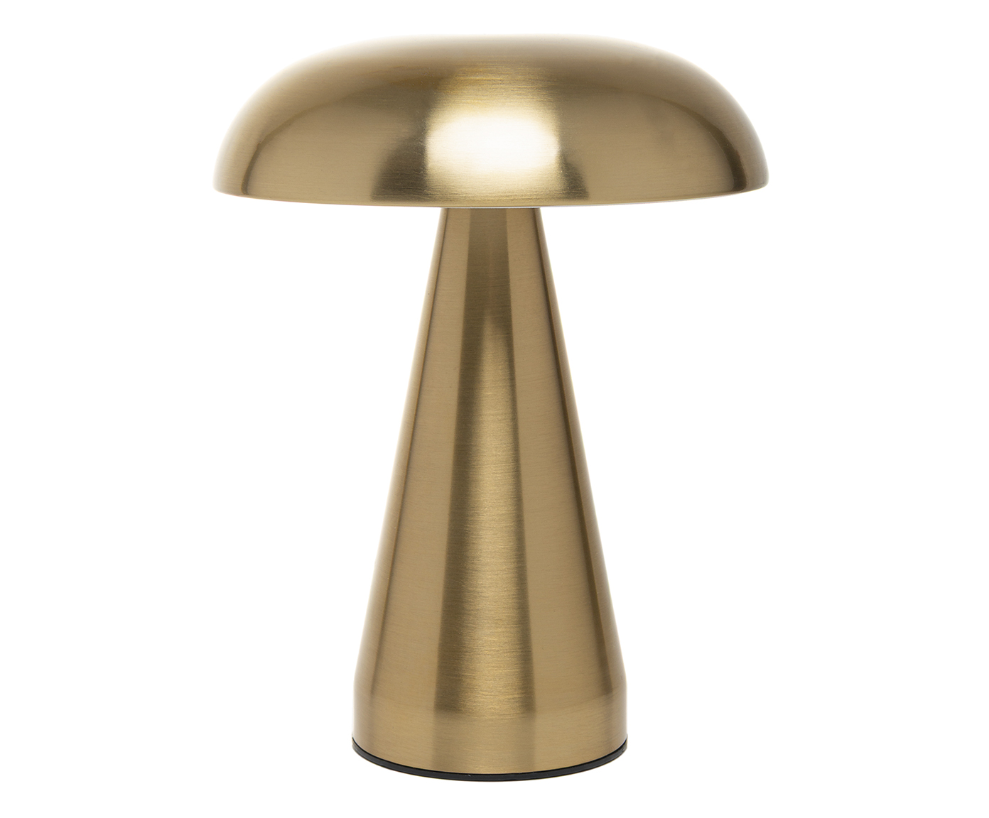 Lumin&aacute;ria de Mesa Tons Mushroom Dourada image number 1