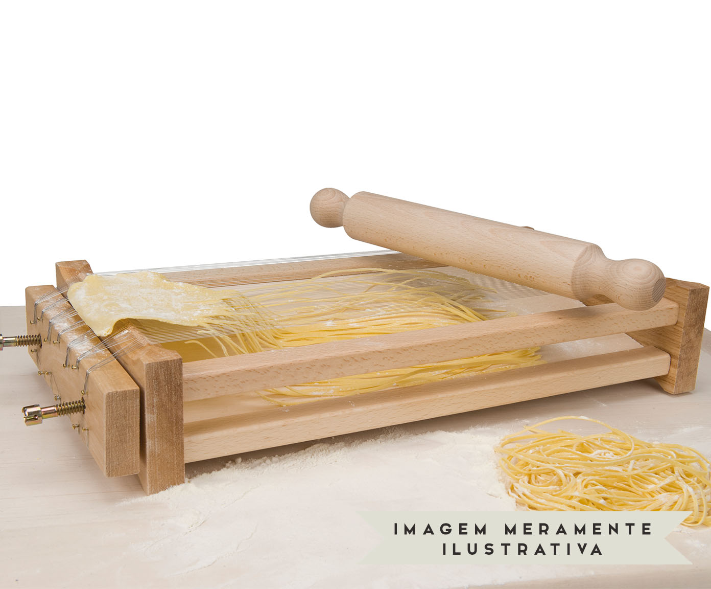 Cortador de Spaghetti Chitarra - Natural image number 2
