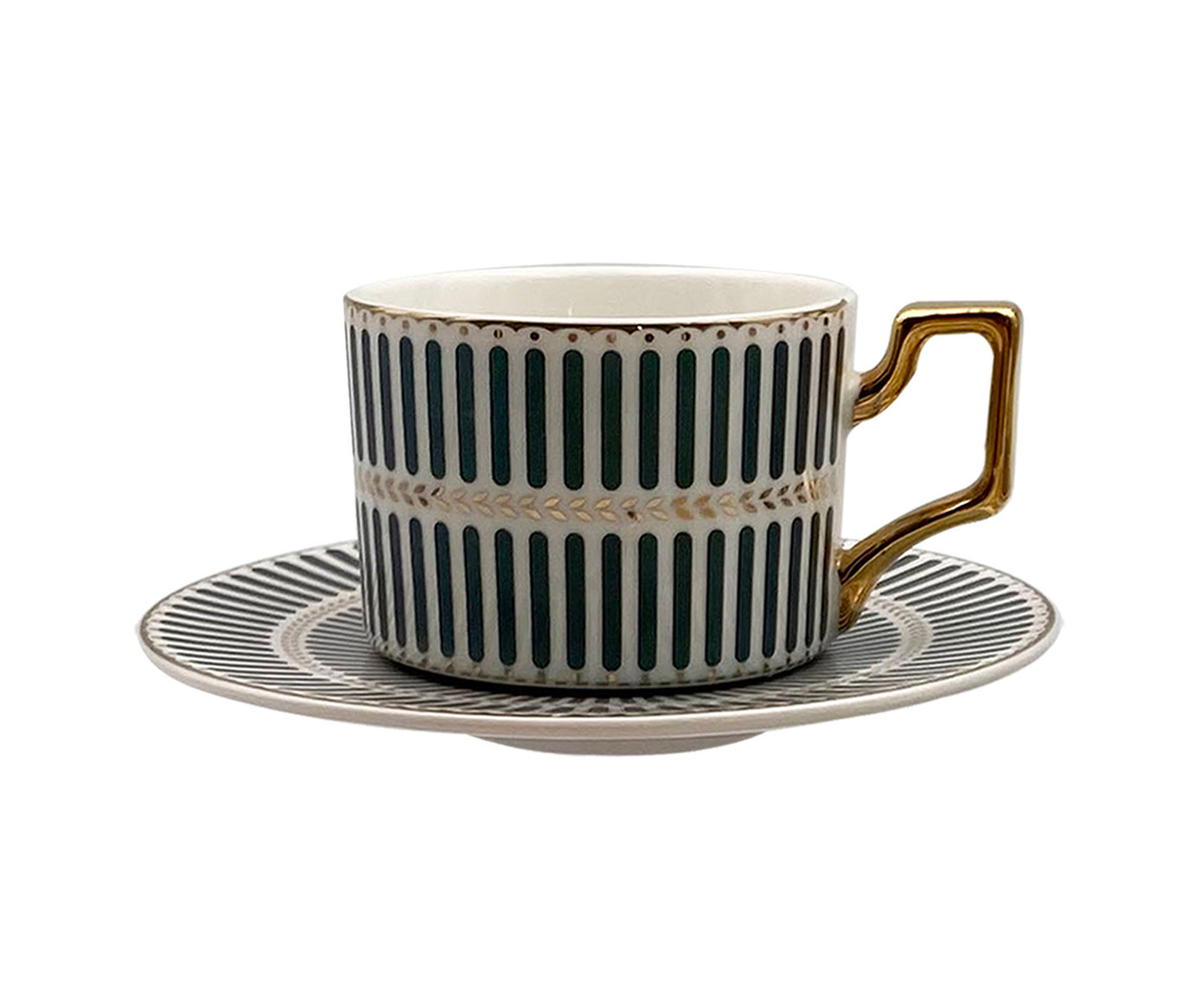 Jogo de Para Caf&eacute; Olimpo China Verde image number 0