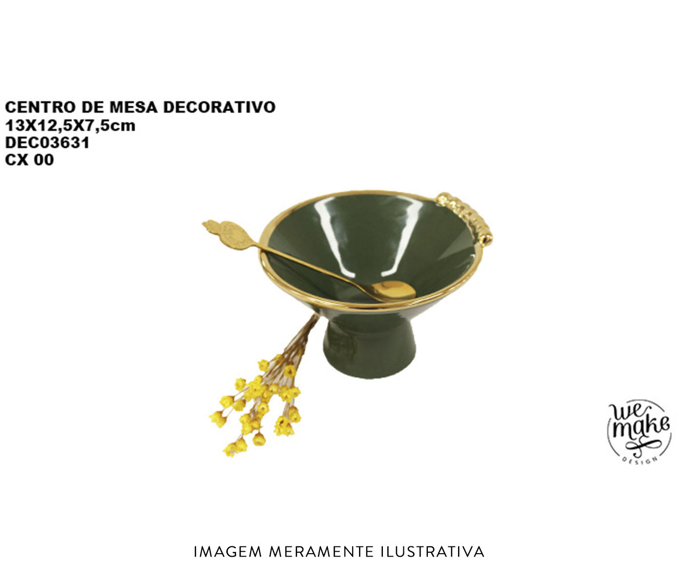 Centro de Mesa Grace Verde IV image number 2