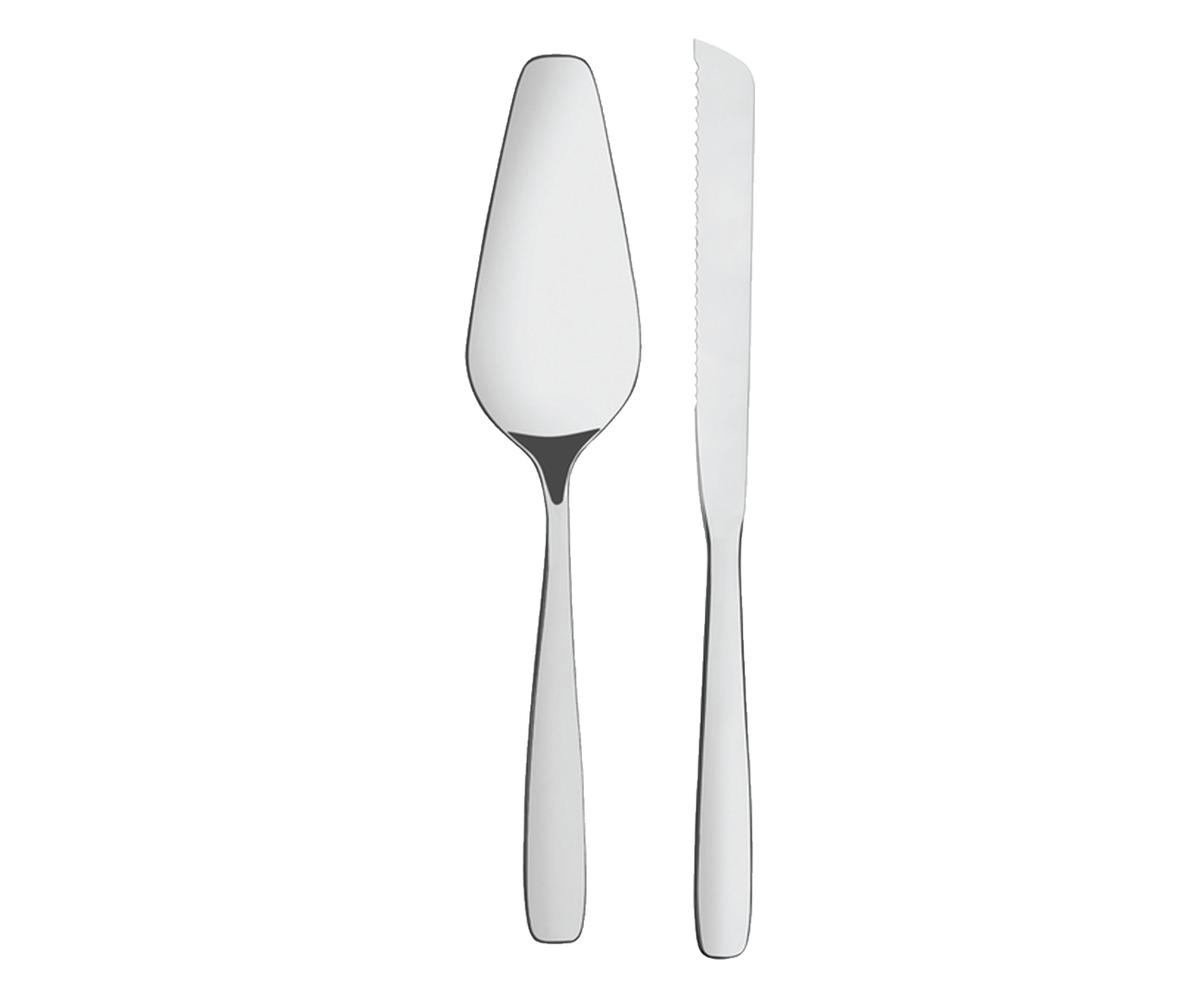Jogo de Talheres para Torta em Inox Amazonas image number 0