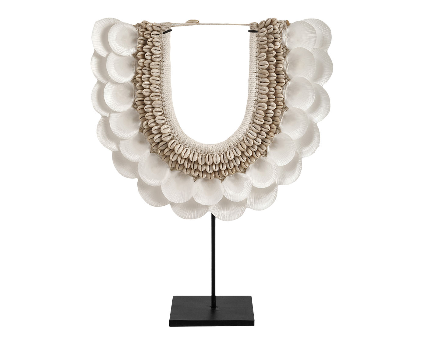 Adorno Decorativo em Conchas Charlie Off White image number 0