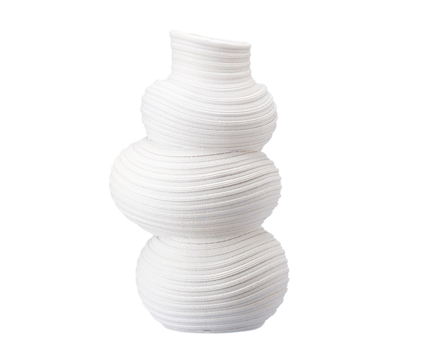 Vaso Cer&ecirc;mico Balls Branco image number 1